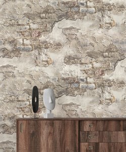 Обои EURO DECOR Stone декор 7203-12 виниловые 1,06*10,05м (1упак-6рул) - фото 119303