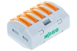 Клемма UNIT 222-415 (0,08-2,5мм 32А) - фото 119454