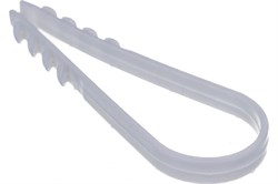 Дюбель-хомут UNIT 19-25мм нейлон белый - фото 119715