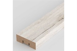 Рейка STELLA интерьерная МДФ 16*40*2750 Бриона Дуб Санремо Белый - фото 120078