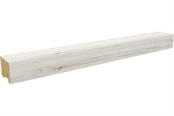 Рейка STELLA итерьерная МДФ 20*30*2700 Милана Дуб Санремо Белый - фото 120088