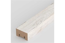 Рейка STELLA интерьерная МДФ 20*30*2700 Милана Дуб Санремо Белый - фото 120089