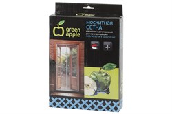 Сетка GREEN APPLE москитная универсальная с регулируемым размером 2штx220смx50см - фото 120598