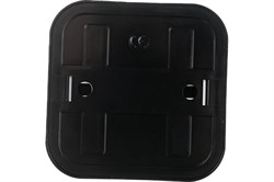 Розетка СВЕТОПРИБОР одинарная б/з черный РА 16-255 - фото 121132