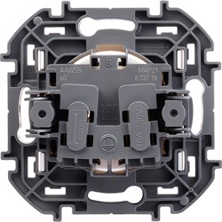 Розетка LEGRAND INSPIRIA 2К белый 673710 - фото 121150
