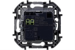 Розетка LEGRAND INSPIRIA 2*USB A-C антрацит 673763 - фото 121155