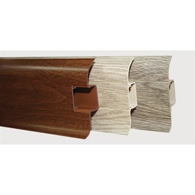 Плинтус К55 2,5м Идеал Комфорт 301/Венге - фото 12117