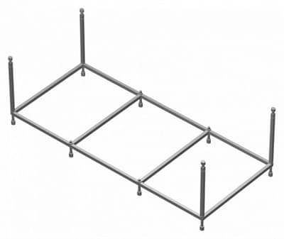 Каркас AM.PM для ванны Like, A0 150х70 см W80A-150-070W-R - фото 12189