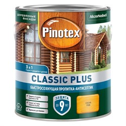Пропитка-антисептик PINOTEX Classic Plus 3 в 1 CLR, Сосна 2,5л 5727793 - фото 121930