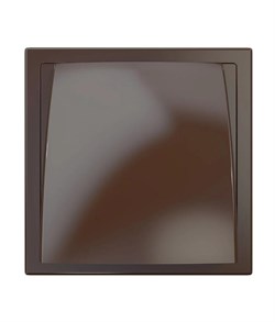 Выход ЭРА стенной вытяжной с обратным клапаном 150х150 с фланцем D125 1515К12,5ФВ кор - фото 121999