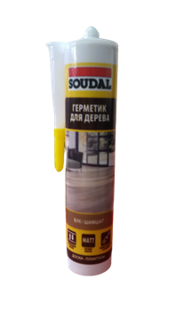 Герметик SOUDAL паркетный акриловый под бук 280мл - фото 122020