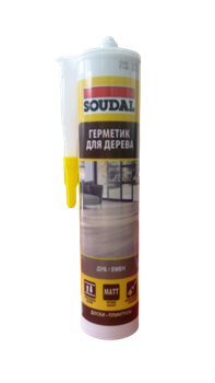Герметик SOUDAL паркетный акриловый под дуб 280мл - фото 122034