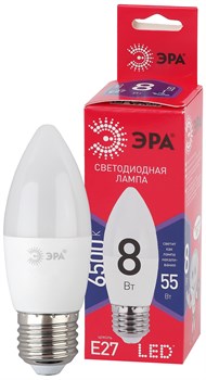 Лампа светодиодная ЭРА LED B35-8W-865-E27 R Б0045342 - фото 122039