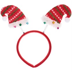 Ободок карнавальный СЕРПАНТИН Весёлые колпачки 20*20см 201-3644 - фото 122492