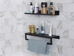 Набор MANZZARO/BUTLER 011.10 из 2 полок 50х12х5см и 50х12х9см арт.115650/116118 - фото 122565