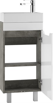 Тумба под умывальник Мечта 40 Енисей бетон DM2330T - фото 123294