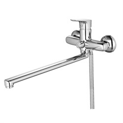 Смеситель ZODIAC для ванны с длинным изливом ZODSBL2i10 - фото 123637