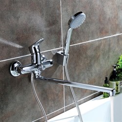 Смеситель ZODIAC для ванны с длинным изливом ZODSBL2i10 - фото 123639