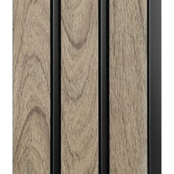 Панель 3D RAIL из вспененного полистирола 2800х120х10 мм Дуб антик - фото 123687