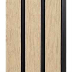 Панель 3D RAIL из вспененного полистирола 2800х120х10 мм Клен - фото 123693