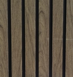 Панель 3D RAIL из вспененного полистирола 2800х120х10 мм Дуб антик - фото 123696