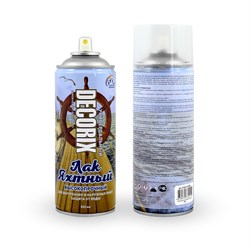 Лак аэрозольный DECORIX яхтный, бесцветный матовый 520мл 0134-31 DX - фото 123957