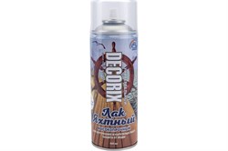 Лак аэрозольный DECORIX яхтный, бесцветный матовый 520мл 0134-31 DX - фото 123958