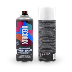 Грунт-эмаль аэрозольная LILACK 3в1 белый глянец 520мл 0106-21 DX - фото 123993