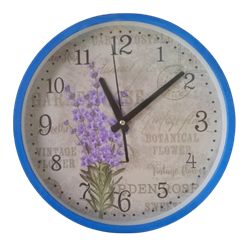 Часы настенные Лаванда в ассорт 29,5*29,5см 171561 - фото 124180