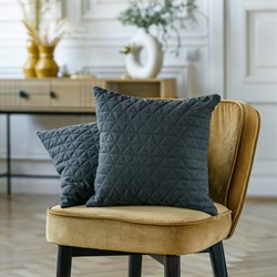 Подушка декоративная MOROSHKA Datch 40х40см, потайная молния 918-201-01 - фото 124238