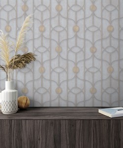 Обои EURO DECOR Coin декор 8059-11 виниловые 1,06*10,05м (1упак-6рул) - фото 124313
