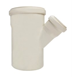 Тройник ПП OKYANUS канализационный косой 100*50 - фото 125051