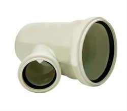 Тройник ПП OKYANUS канализационный косой 100*50 - фото 125052