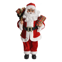 Статуэтка Санта в красном 22х16х57см ASK001210 - фото 125106