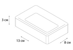 Мыльница FIXSEN TEXT FX-230-4 - фото 125297
