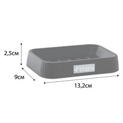 Мыльница FIXSEN WOOD черный FX-401-4 - фото 125340