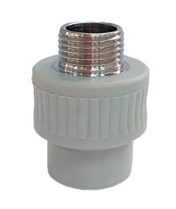 Муфта DENIZ ППР с наружней резьбой 20*1/2 - фото 125641