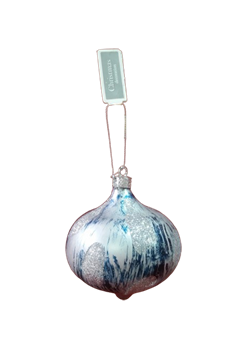 Украшение елочное Шар/Луковица/Капля 8см ABJ434080 - фото 126129