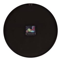 Часы настенные РУБИН Классика d=30см, корпус черный+золото 3020-002 (10) - фото 126360