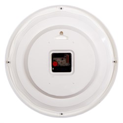 Часы настенные РУБИН Классика, круг со вставками d=33,5см, корпус белый 3427-002 (10) - фото 126382