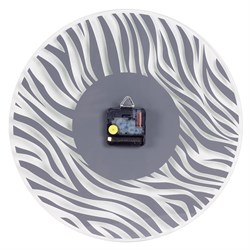 Часы настенные РУБИН Зебра белые, открытая стрелка 3433-004 - фото 126395