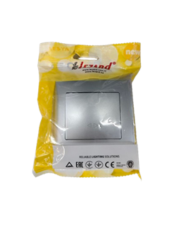 Выключатель LESYA промежуточный, серебро матовый 705-4343-107 - фото 126490