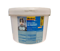 Грунт-эмаль MARSHALL ANTICORR AQUA полуглянцевая BC 9л 5316074 - фото 126801