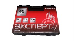 Набор ЭКСПЕРТ отвертки с 2х ком. рукояткой,Cr-V сталь,магн.наконечник,в пласт.боксе,42 149303-S42 - фото 126835