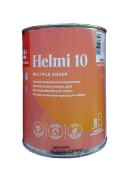 Краска для мебели HELMI 10 С 0,9л мат - фото 127159