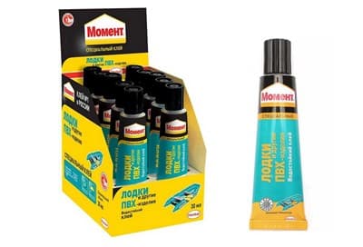 Клей Момент Контактный для лодок и др. ПВХ изделий 30мл - фото 12744