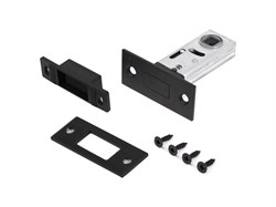 Защелка PALLADIUM межкомнатная 100-М BLACK чёрный - фото 127464