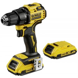 Дрель-шуруповерт DeWALT аккумуляторная DCD708D2T-QW - фото 127528