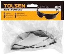 Очки защитные TOLSEN открытого типа, темные, поликарбонат 45073 - фото 127571