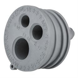 Манжета МАСТЕРПРОФ дренажная серая ТЭП 50*5-18 MPF ИС.131886 - фото 127657